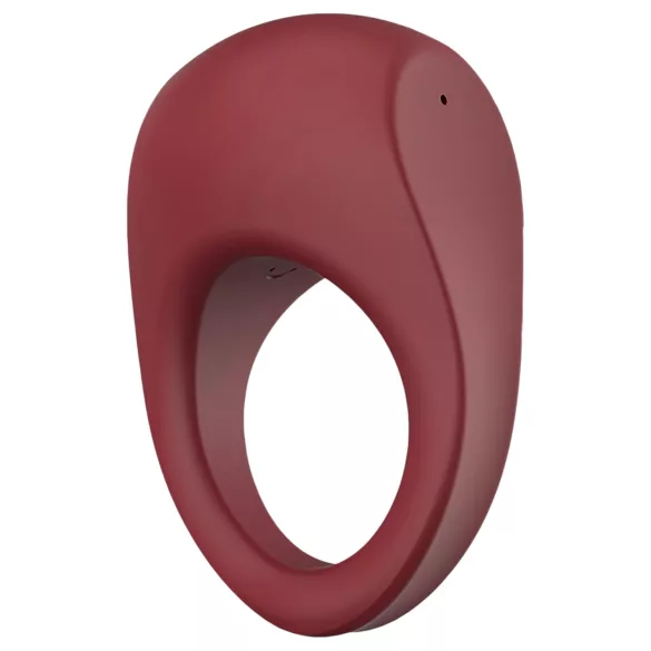 Dreamtoys Ivy - vibracijski obroč za penis - bordor