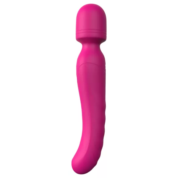 Vibes of Love - masažni vibrator z gretjem in baterijo - roza