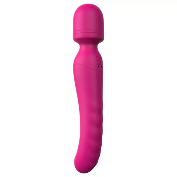 Vibes of Love - masažni vibrator z gretjem in baterijo - roza