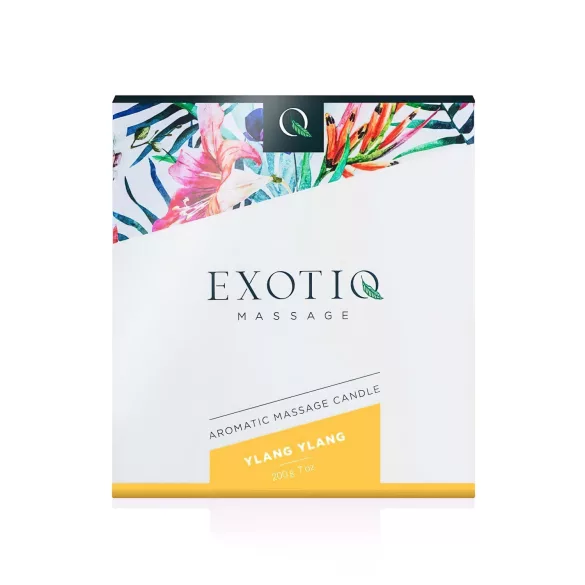 Exotiq - masažna sveča z vonjem ylang ylang - 200g
