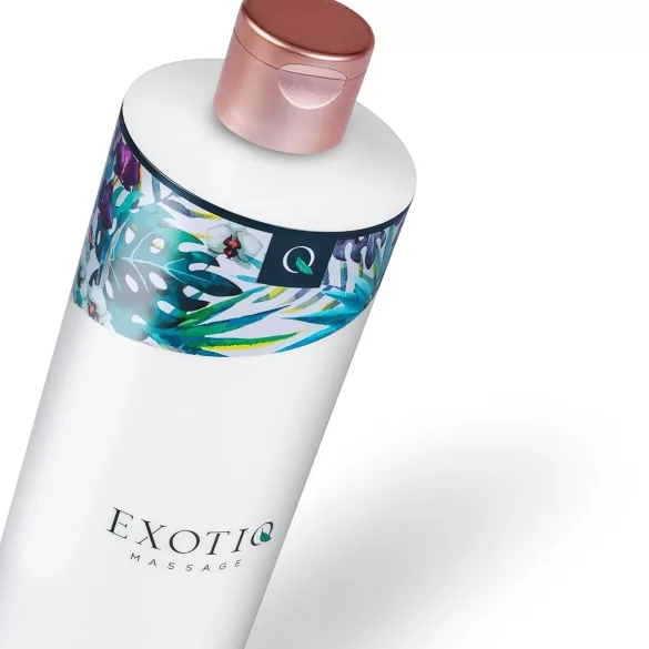 Exotiq - masažno olje za telo - učinek segrevanja - 500 ml