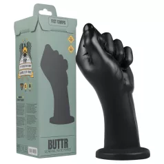 BUTTR Fist Corps - fisting dildo - črna