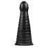 BUTTR Devil Dog - dildo s priseskom - črn