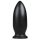 BUTTR Rumeni pes - črni prisesalni dildo