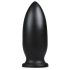 BUTTR Rumeni pes - črni prisesalni dildo