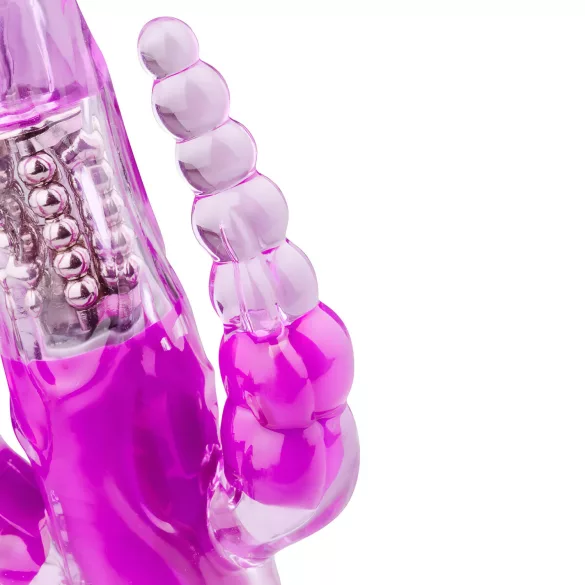 Easytoys Raving Rabbit - 3-kraki vibrator (roza)