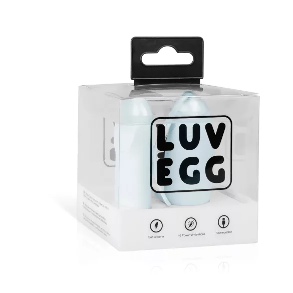 LUV EGG - vibracijsko jajce - polnilno, daljinsko upravljanje - modro