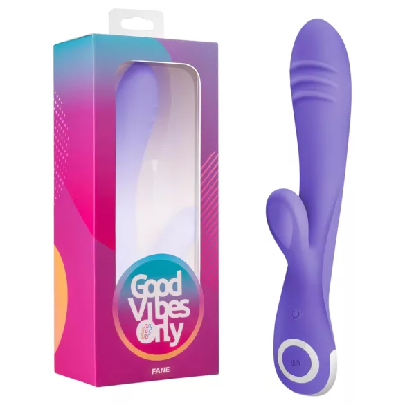 Good Vibes Only Fane Rabbit - vibrator zajček s klitoralnim nastavkom