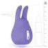 Good Vibes Tedy - vibrator zajček za klitoris - polnjenje USB - vijoličen