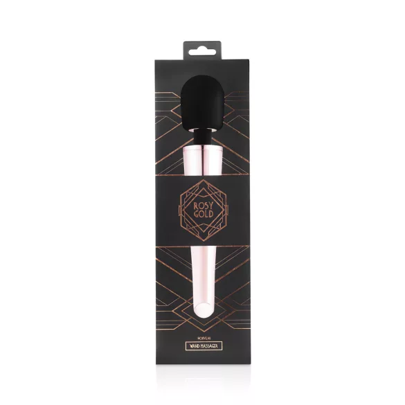 Rosy Gold - masažni vibrator z baterijo - rožnato zlata