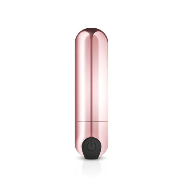 Rosy Gold Bullet - akumulatorski mini vibrator (rožnato zlato)