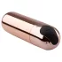 Rosy Gold - mini vibracijski stimulator - polnjenje USB - rožnato zlata
