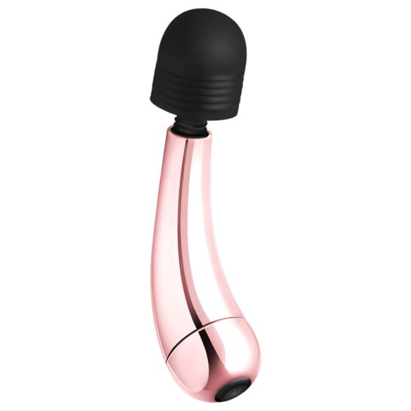Rosy Gold Wand Mini Curve - masažni vibrator (rosegold)