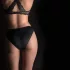 Pantyrebel - akumulatorske, brezžične vibracijske črne hlačke (S-L)