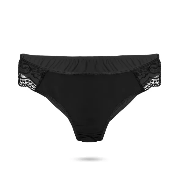 Pantyrebel - vibracijske hlačke na daljinsko upravljanje - črne (S-L)