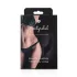 Pantyrebel - vibracijske tangice z daljinskim upravljalnikom - črna (S-L)