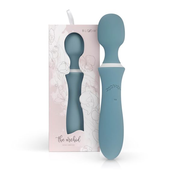 Bloom Orchid Wand - akumulatorski masažni vibrator (turkizna)