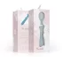Bloom Orchid Wand - masažni vibrator - polnjenje USB - turkizna