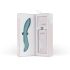 Bloom Rose - polnilni G-točka vibrator iz silikona (turkizna)