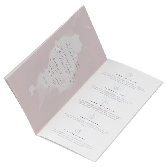 Bloom Rose - vibrator za G-točko - polnjenje usb - silikon turkizna