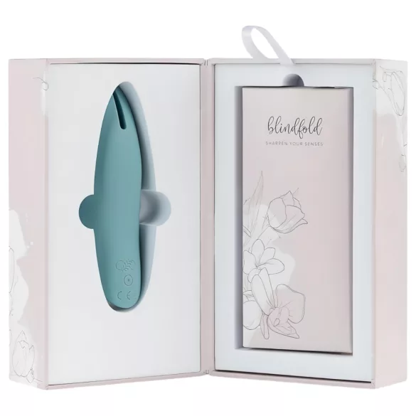 Bloom Tulip - vibrator za klitoris na polnjenje - silikon - turkizna