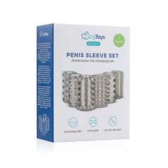 Easytoys - set penisnih obročkov - siva - 6 kosov