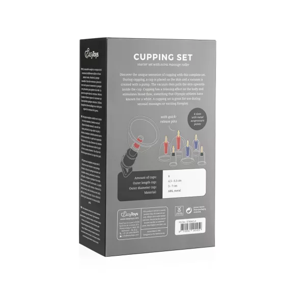 Easytoys - vakuumski cupping set - 6-delni komplet
