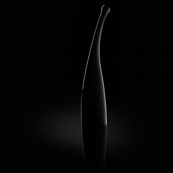 Senzi - polnilni vibrator za klitoris - vodoodporen - črn