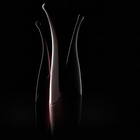 Senzi - polnilni vibrator za klitoris - vodoodporen - črn