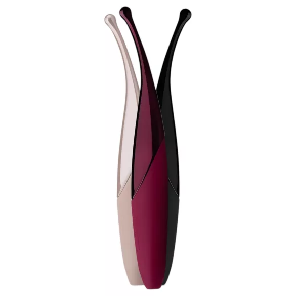 Senzi - klitoralni vibrator - polnjenje USB, vodoodporen - roza