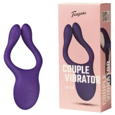 Teazers Partner Multifun - vibrator za pare (vijoličen)