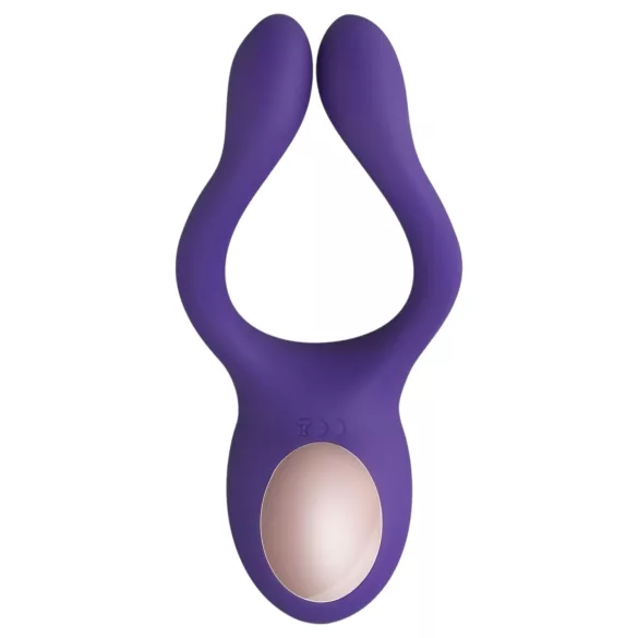 Teazers Partner Multifun - vibrator za pare (vijoličen)