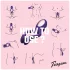 Teazers Partner Multifun - vibrator za pare (vijoličen)