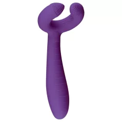   Easytoys Couple - vibrator za pare - polnjenje USB - vodoodporen - vijoličen