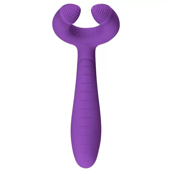 Easytoys Couple - vibrator za pare - polnjenje USB - vodoodporen - vijoličen