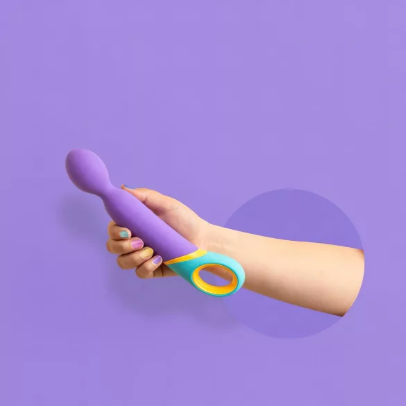 PMV20 - vibratorska masažna palica - polnilni - vijolična