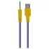 PMV20 Vice Double - trojni vibrator z rotacijo - silikonski - moder