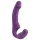 Easytoys - akumulatorski strap-on vibrator brez pasu - vijoličen