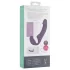Easytoys - akumulatorski strap-on vibrator brez pasu - vijoličen