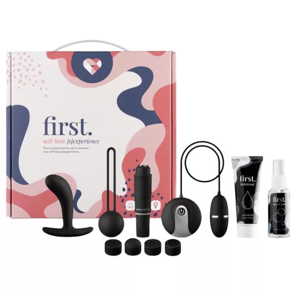 First. - Vibrator začetni komplet - 6 delov - komplet za samozadovoljevanje