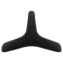 Easytoys Desire Ring - obroč za penis in moda - raztegljiv - črna