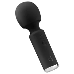 Easytoys - mini masažni vibrator - polnilni - črna