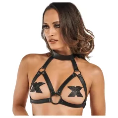 Bedroom Fantasies Chiara - črn oprsni pas (S-XL)