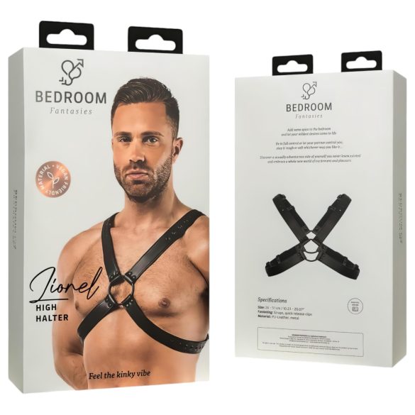 Bedroom Fantasies Lionel - erotični top - črna - S-XL