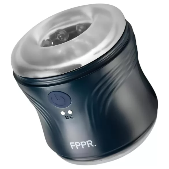 FPPR. - vibracijski masturbator za moške z dvema odprtinama - modra
