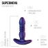 Hueman Supernova - potisni analni vibrator (vijoličen)