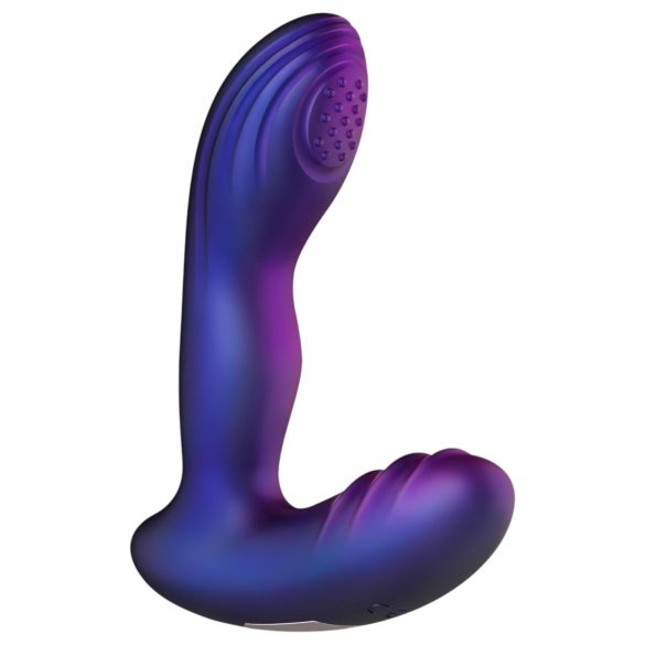 Hueman Galaxy - pulzirajoči analni vibrator (vijoličen)