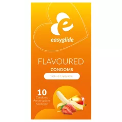 EasyGlide Flavoured - sadni kondomi - 10 kos