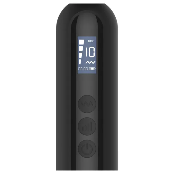 BLAQ - vibrator za masažo - digitalni - črna