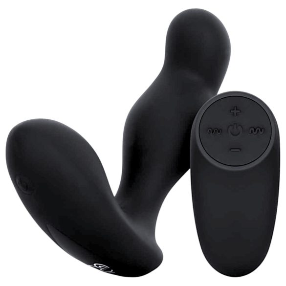 Easytoys Anal - radiofrekvenčni analni vibrator (črn)